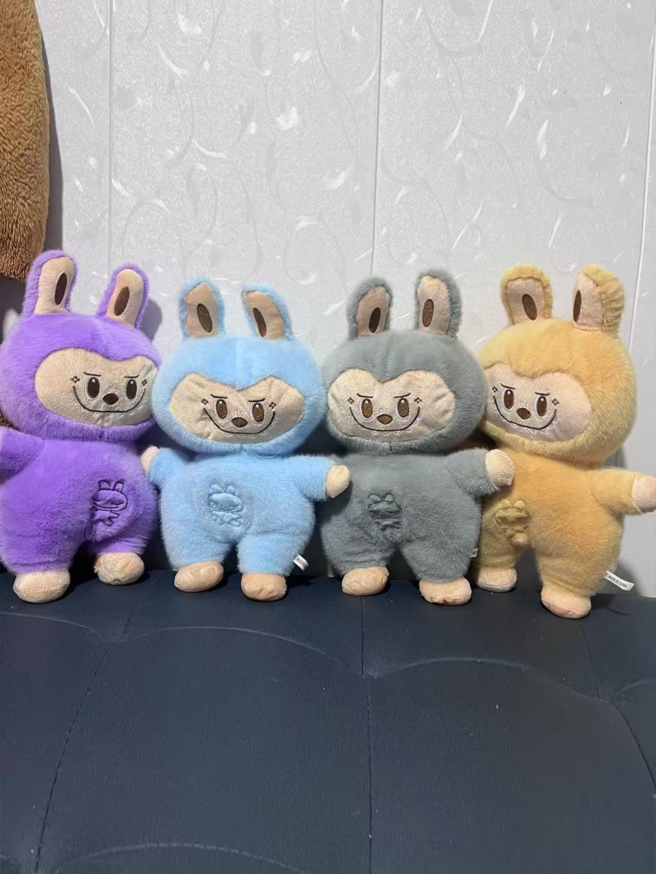 Breathing Labubu Plush Doll