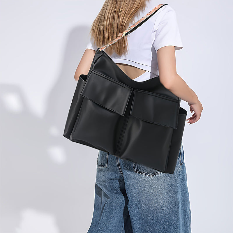 Artistic workwear messenger bag
