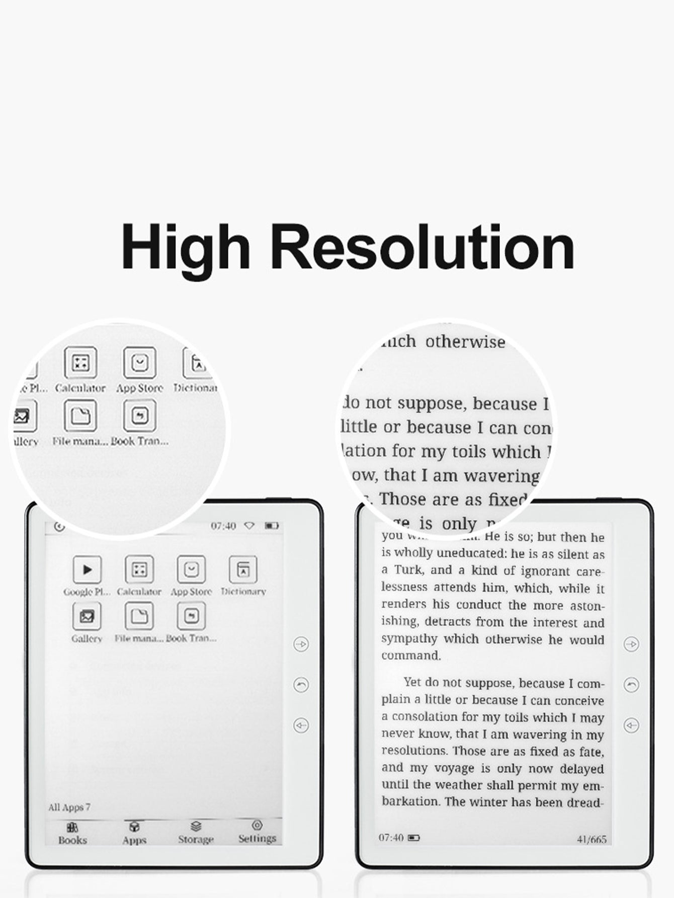 Android open electronic paper reader