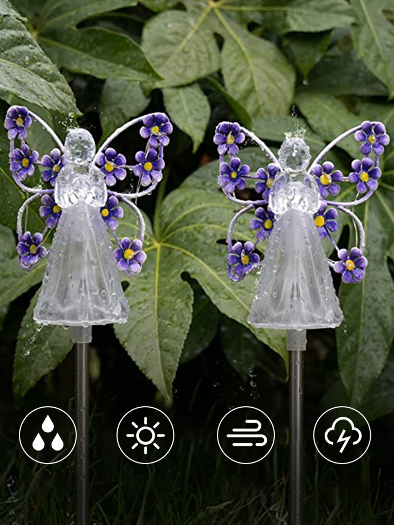 Solar Angel Garden Light