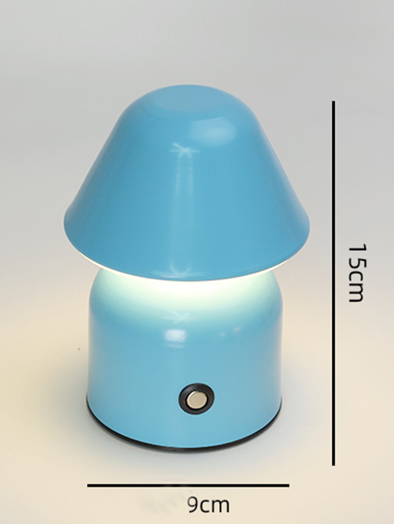 Pleated Mushroom Lamp LED