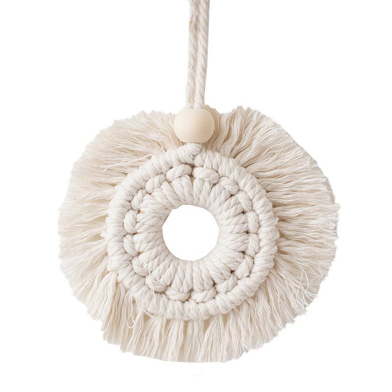 Hand-woven Bohemian ornaments