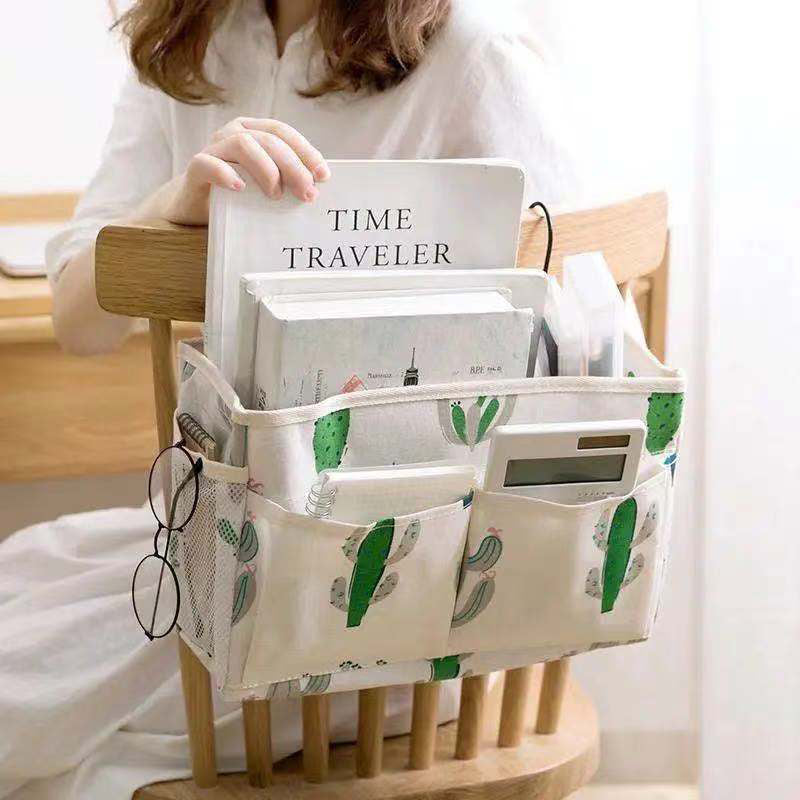 Bedside rack dormitory storage artifact