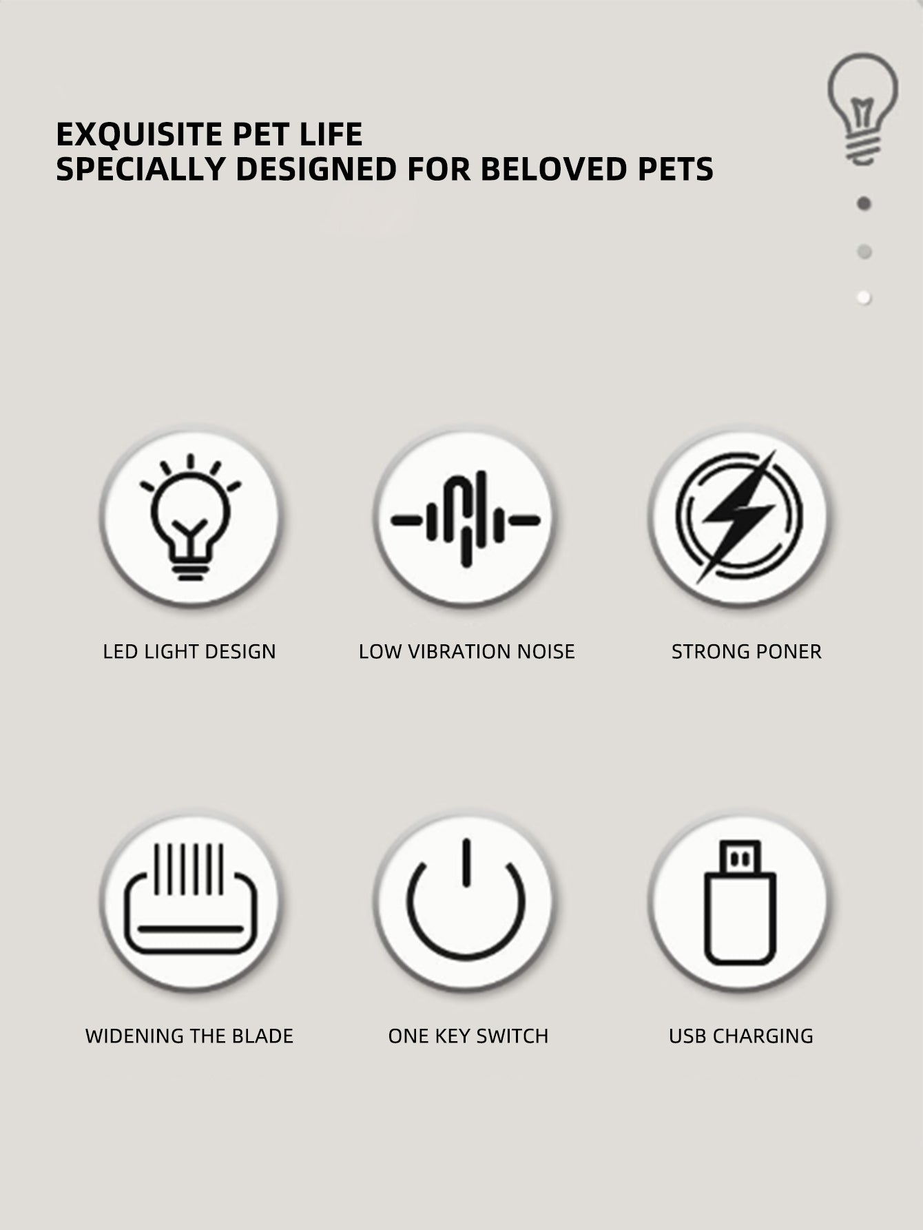 Professional Silent Pet Shaver