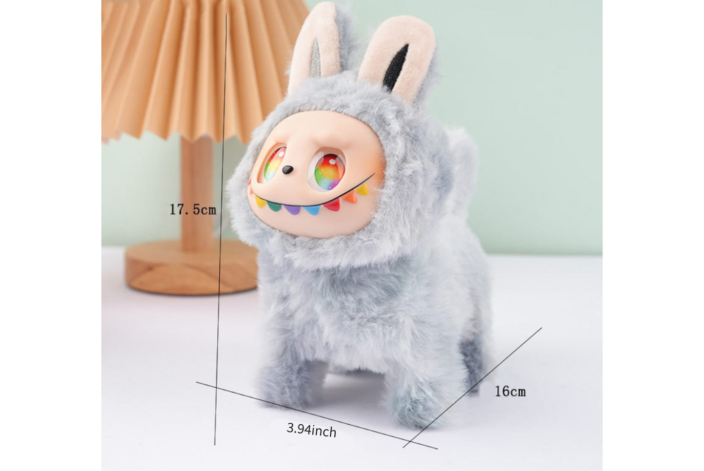 **Colorful Laboo Dog - Singing and Lighting Smart Pet Toy**