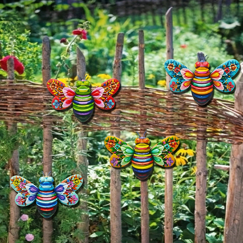 Wrought Iron Bee Window Pendant