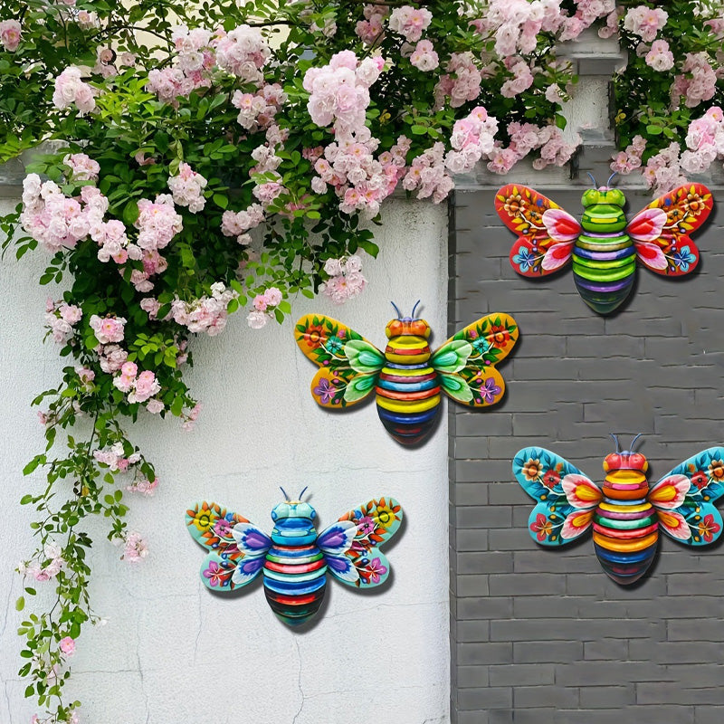 Wrought Iron Bee Window Pendant