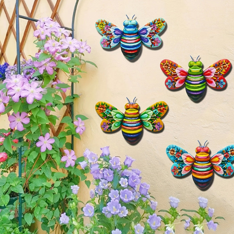 Wrought Iron Bee Window Pendant