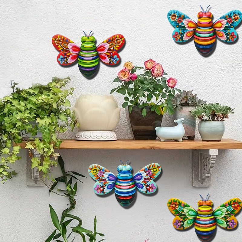 Wrought Iron Bee Window Pendant