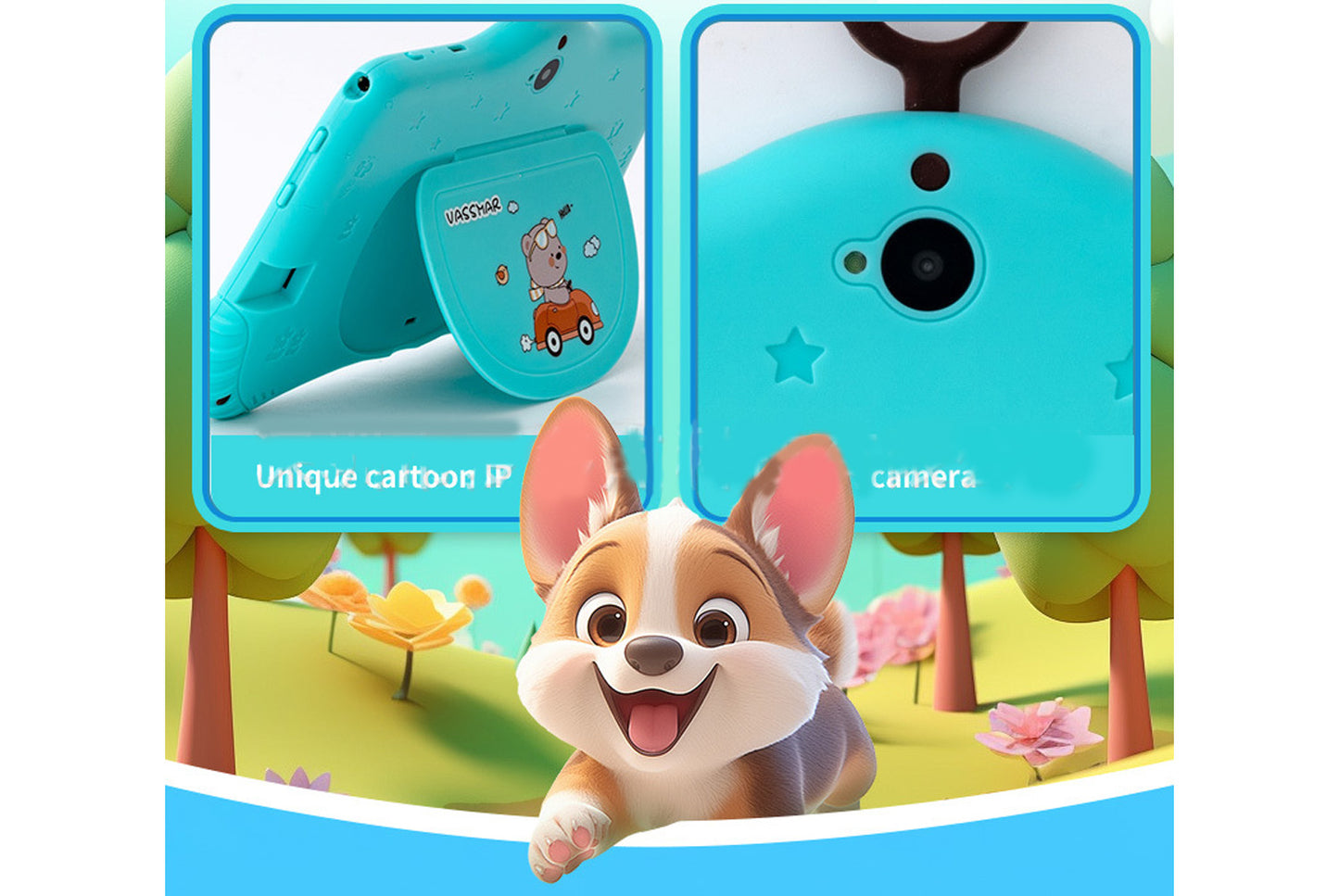 7-inch Kids' Tablet | Shockproof and Explosion-Proof | Android 7.0
