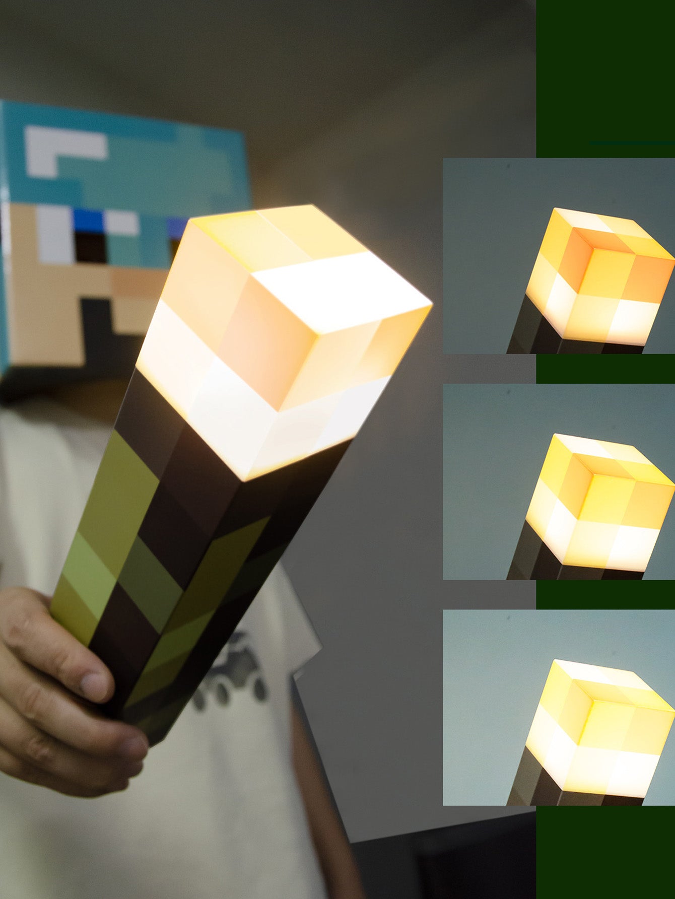 Minecraft Creative Night Light/Gift