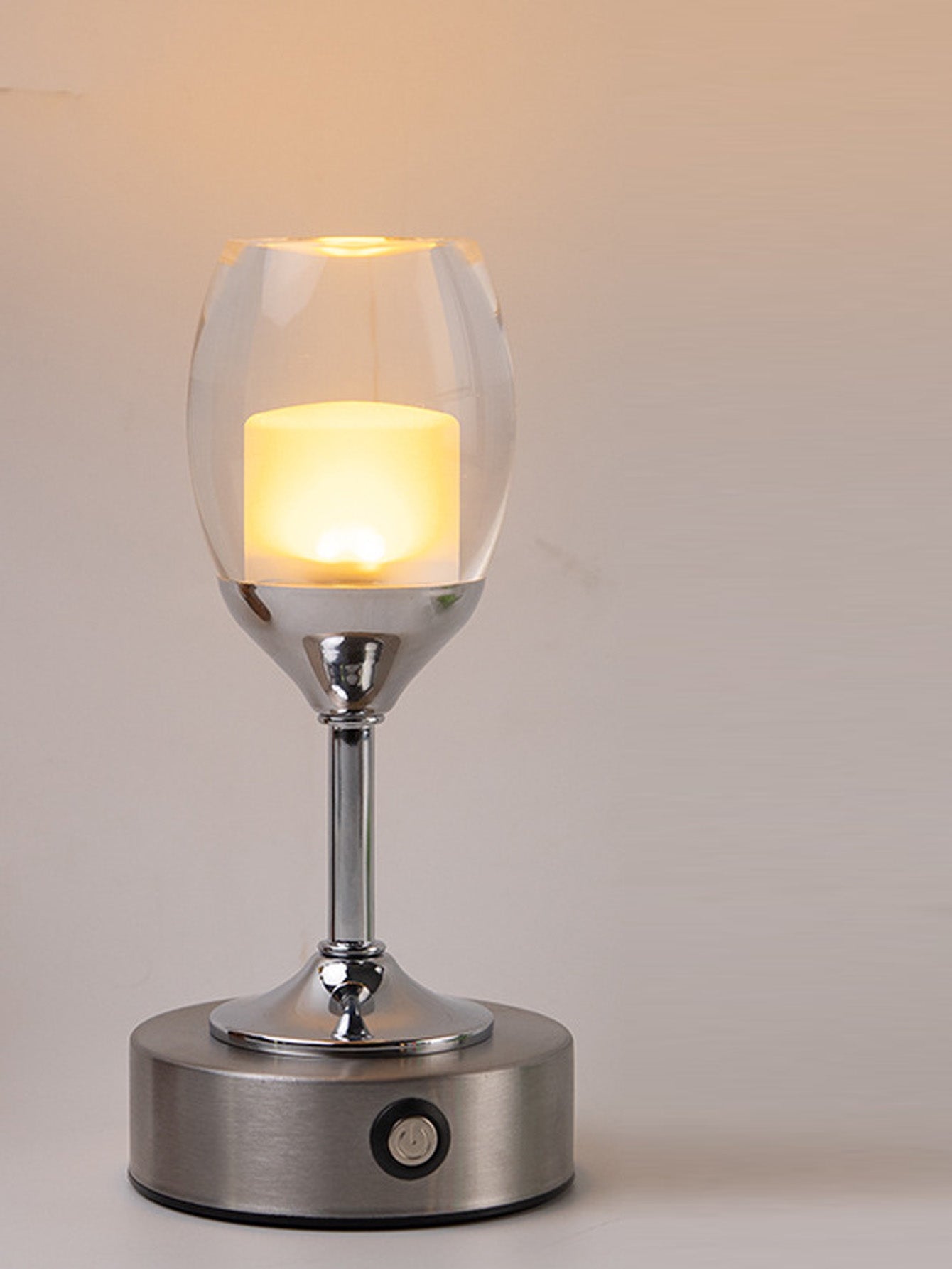 LED creative touch dimming bedside lamp