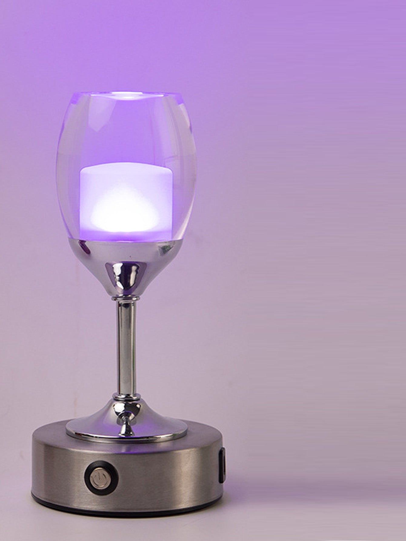LED creative touch dimming bedside lamp