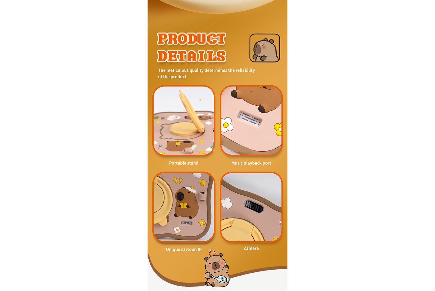 *8-inch Shockproof Children's Tablet