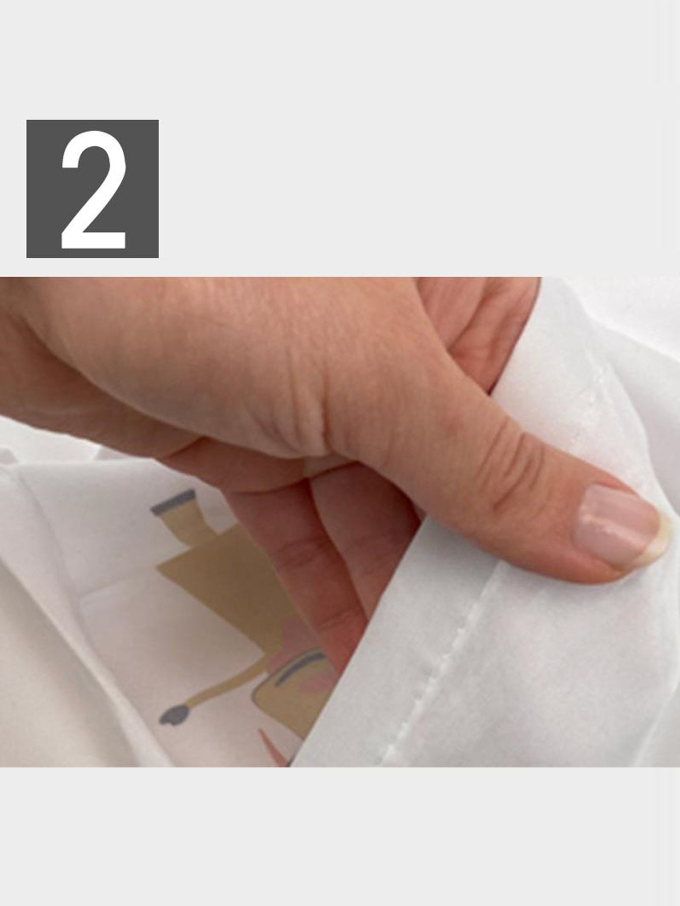 Bedding three-piece set