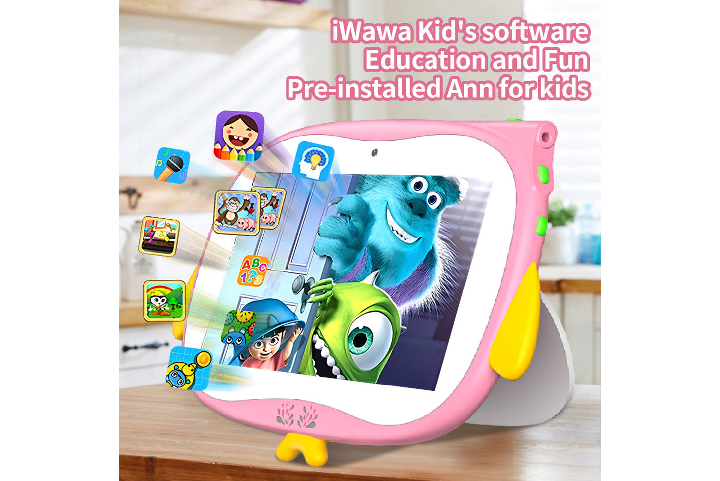 **7-inch drop-resistant children's tablet
