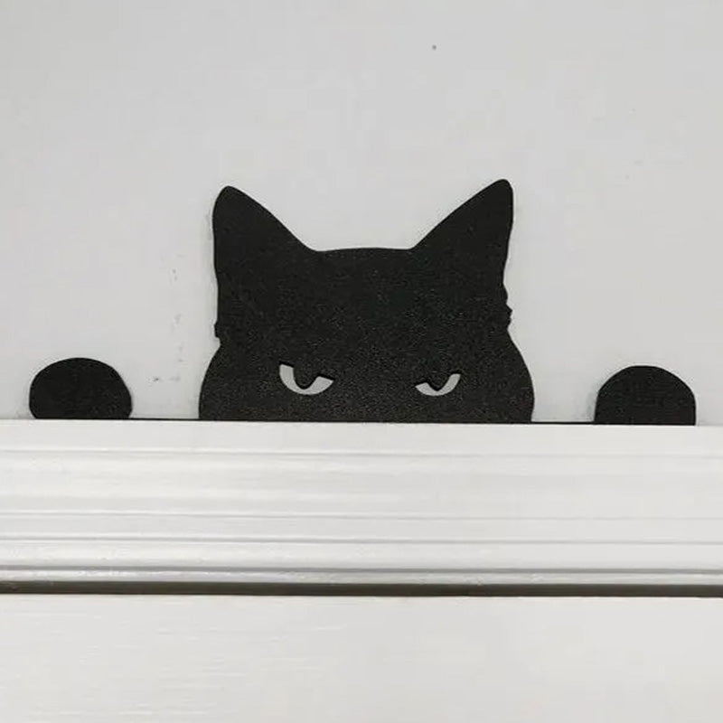 Cartoon wrought iron door corner decoration