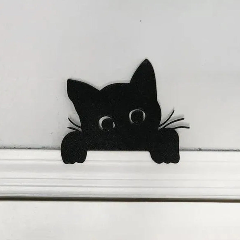 Cartoon wrought iron door corner decoration