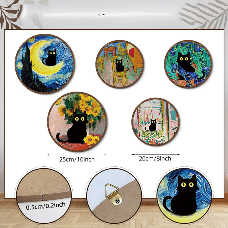 Wooden Hanging Sign Art Decoration Set