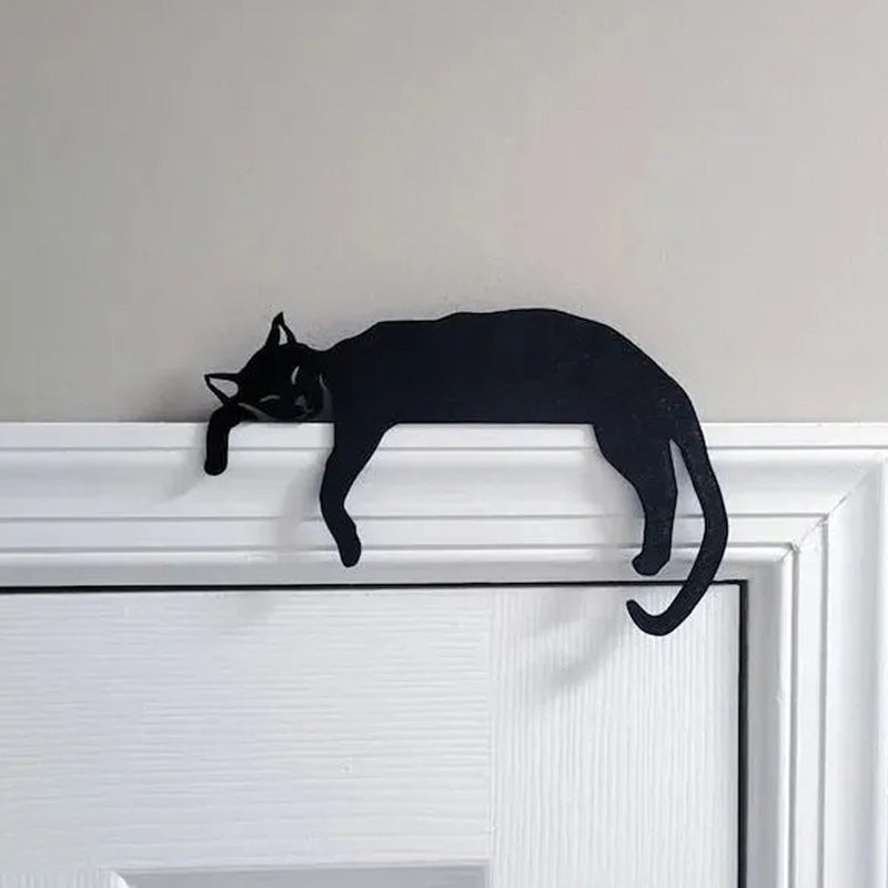 Cartoon wrought iron door corner decoration