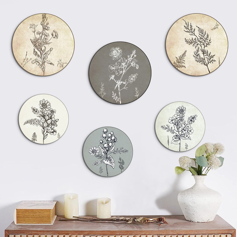 Wooden Hanging Sign Art Decoration Set