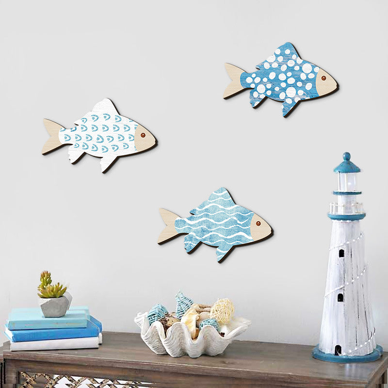 Coastal Wooden Wall Decor Set