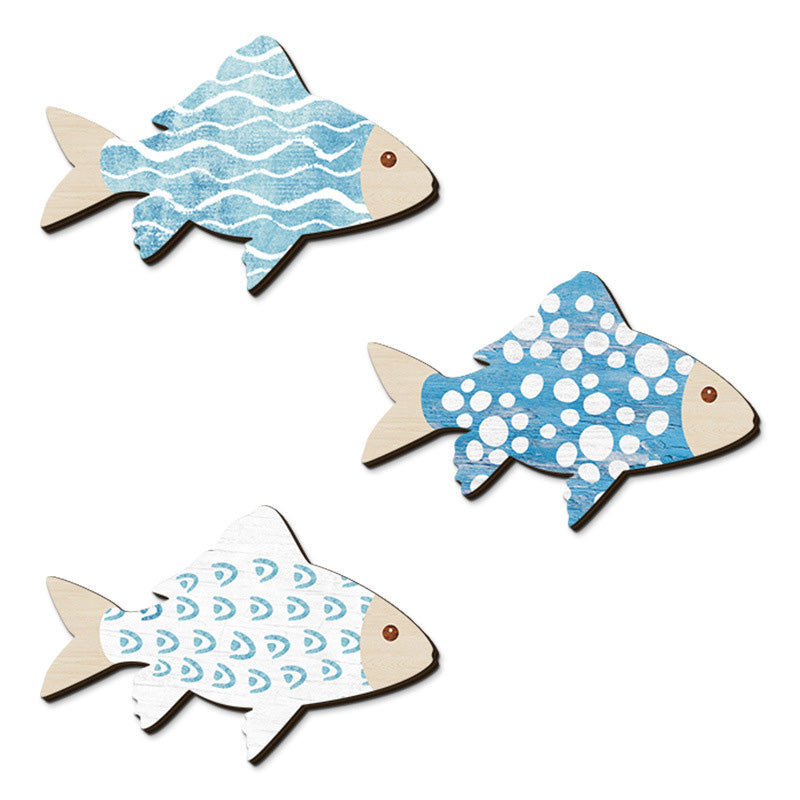Coastal Wooden Wall Decor Set