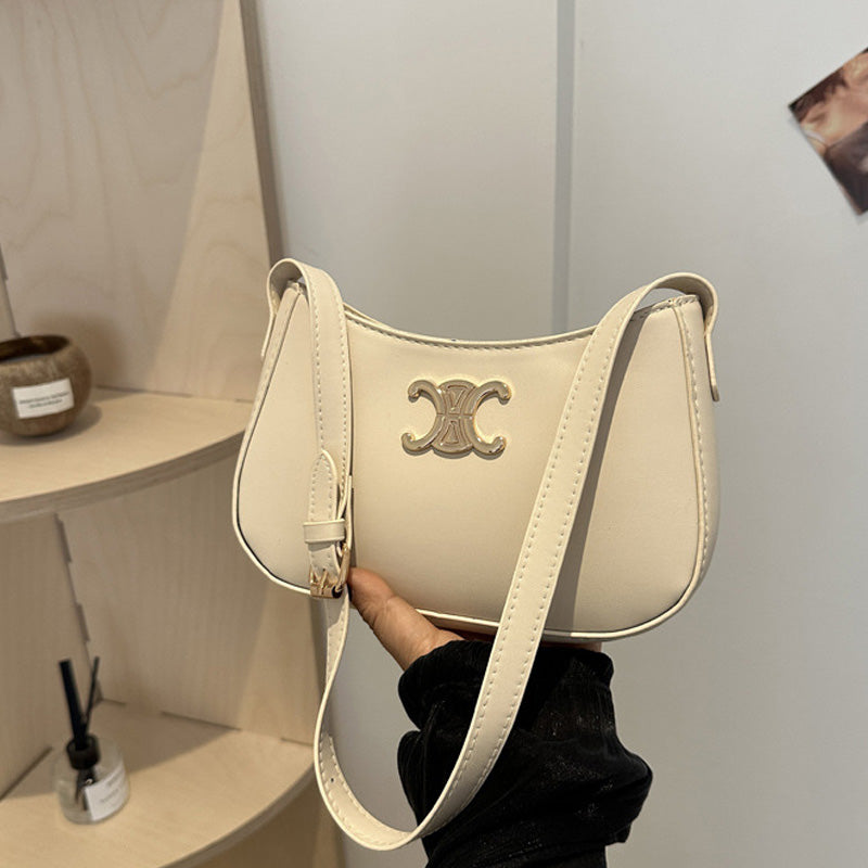 Temperament simple shoulder bag