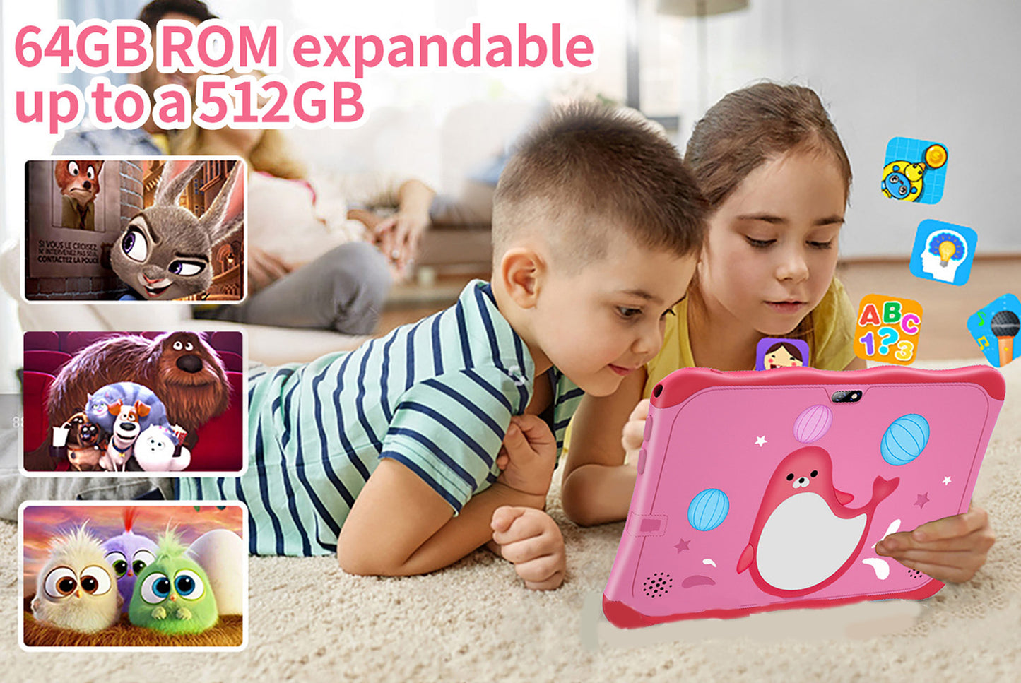 Children's Gaming and Learning Tablet