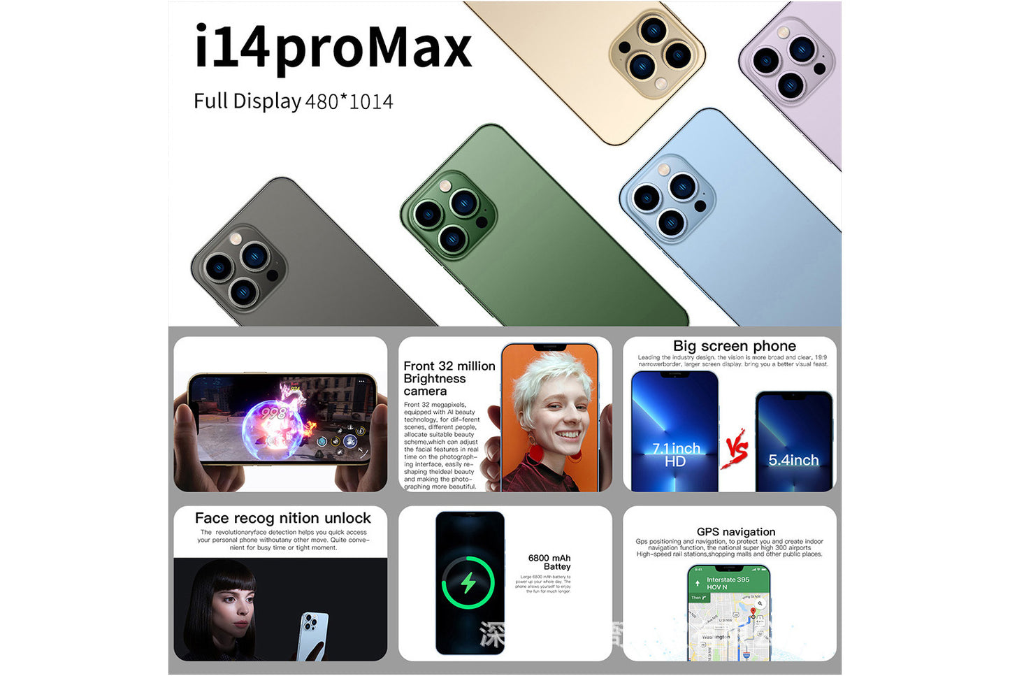 i14ProMax Android Smartphone