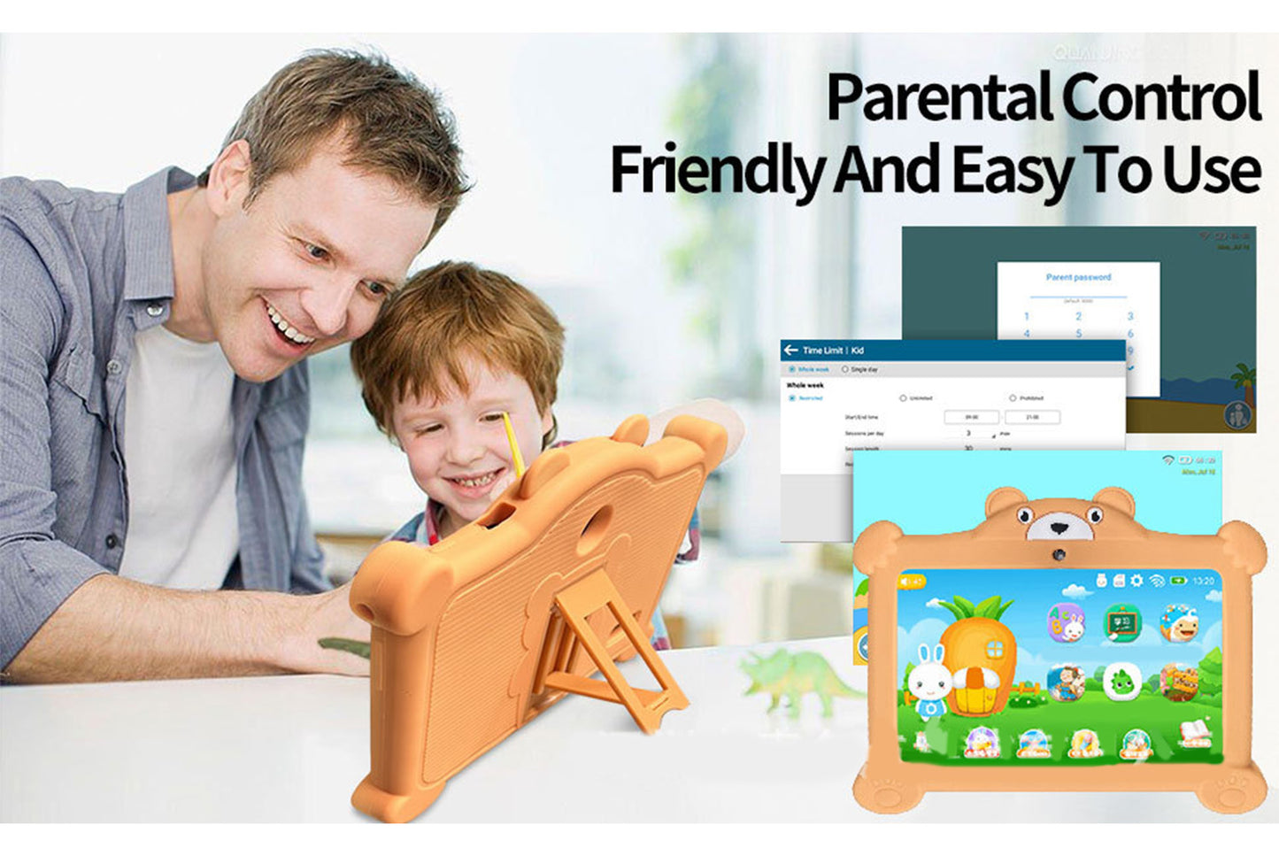 *New 7-inch Children's Learning Tablet