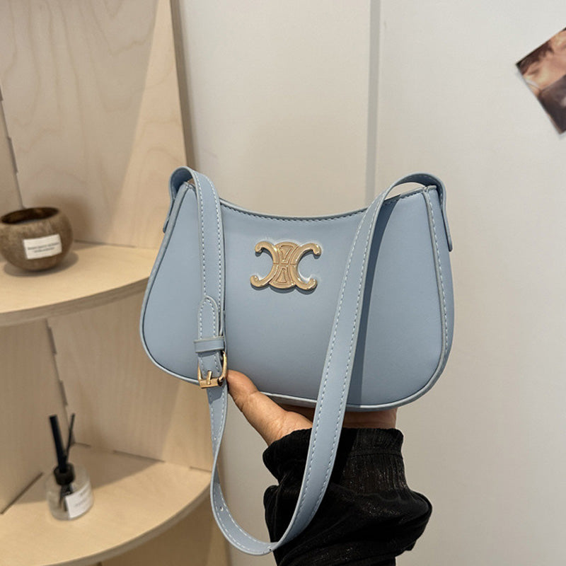 Temperament simple shoulder bag