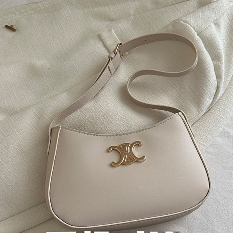 Temperament simple shoulder bag