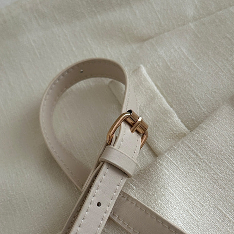 Temperament simple shoulder bag