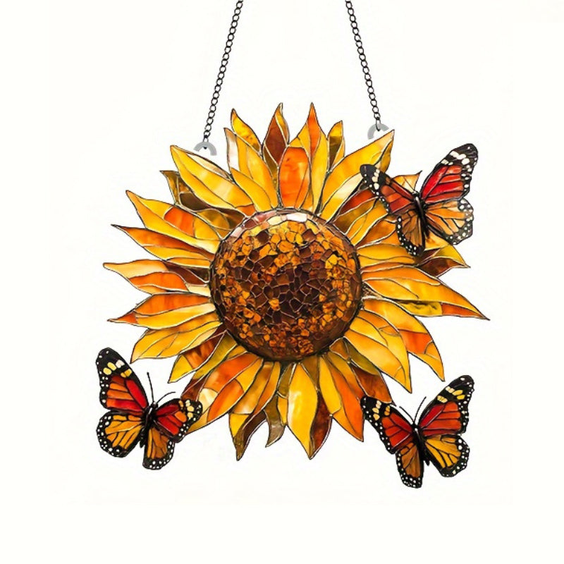 Acrylic Sun Catcher Stained Glass Window Hanging