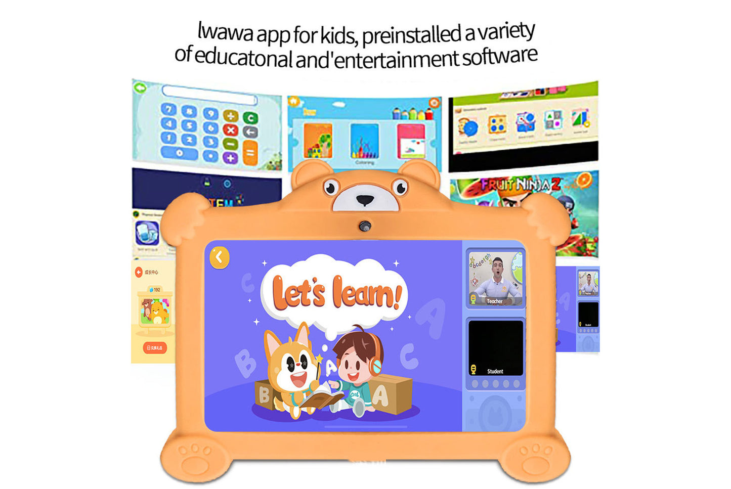 *New 7-inch Children's Learning Tablet