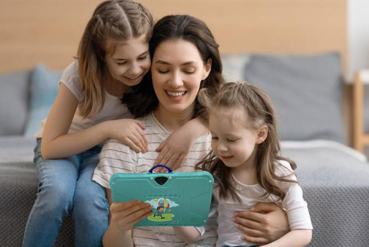 7-inch Kids' Tablet with Android 7.1, Shock-Resistant and Anti-Explosion Design