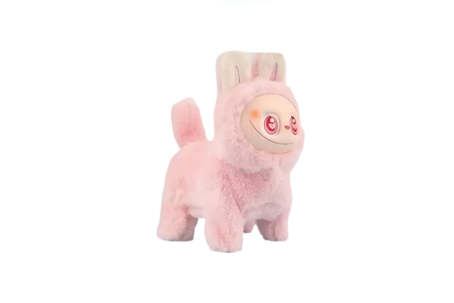 Labubu Electric Dog β Singing Plush Toy with Glowing Face & Wagging Tail