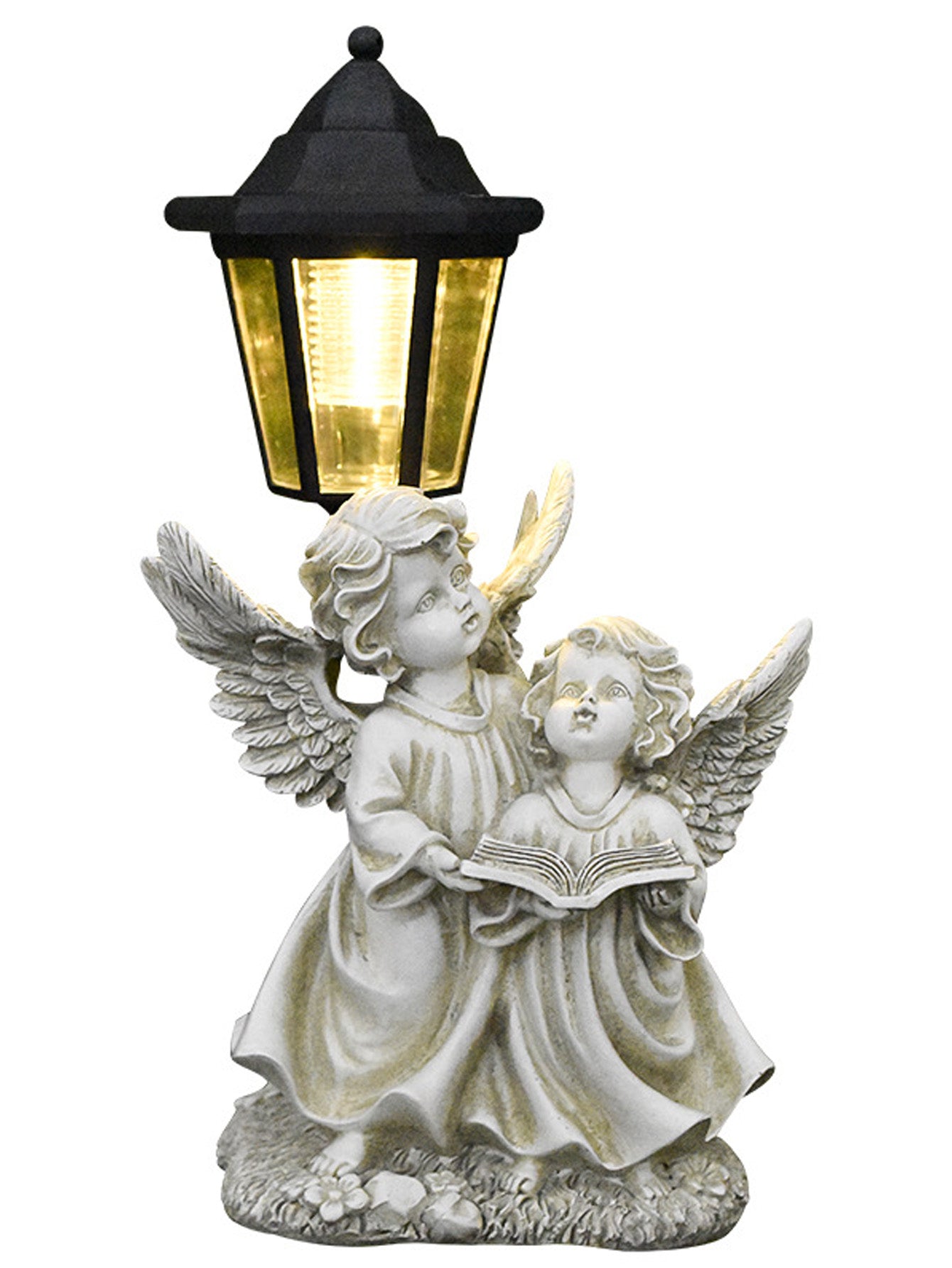 Solar Resin Angel Ornaments