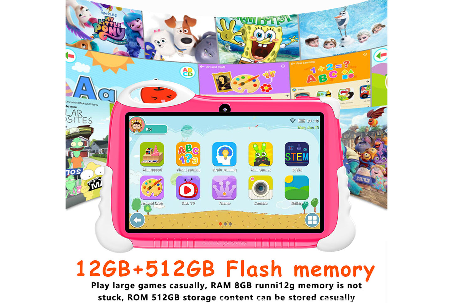 Android Kids Tablet 7-inch Wi-Fi Version Available in Three Colors