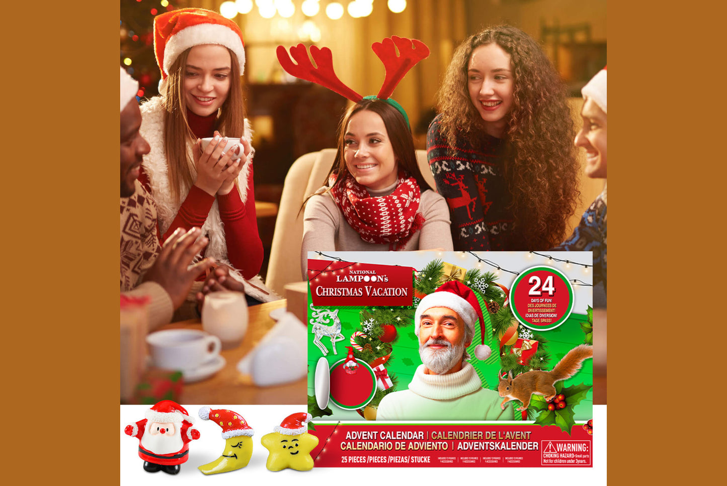 24-day countdown box for the Christmas holiday