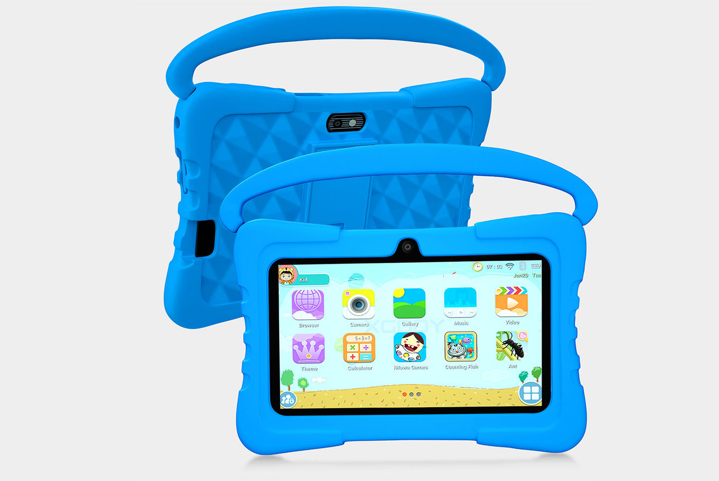 1+16GB Kids Tablet, Explosion-Proof Screen, Wi-Fi Version