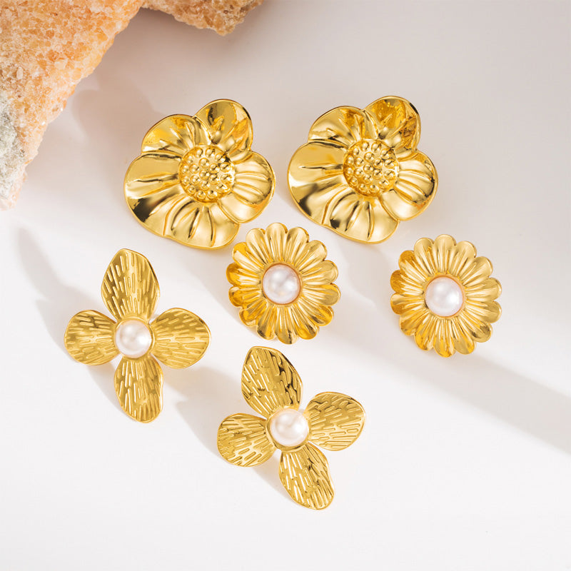 Fashionable and personalized stainless steel earrings