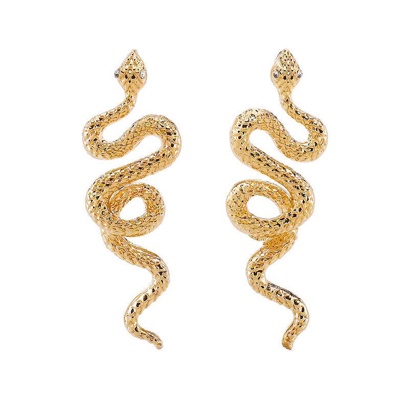 Twisted Snake Earrings