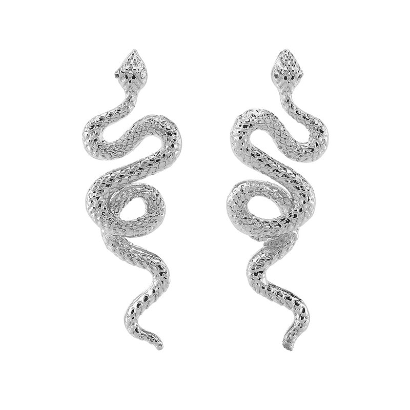 Twisted Snake Earrings