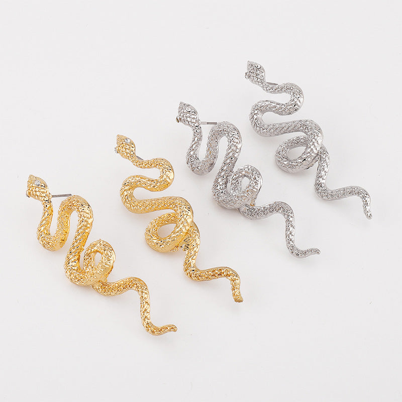 Twisted Snake Earrings