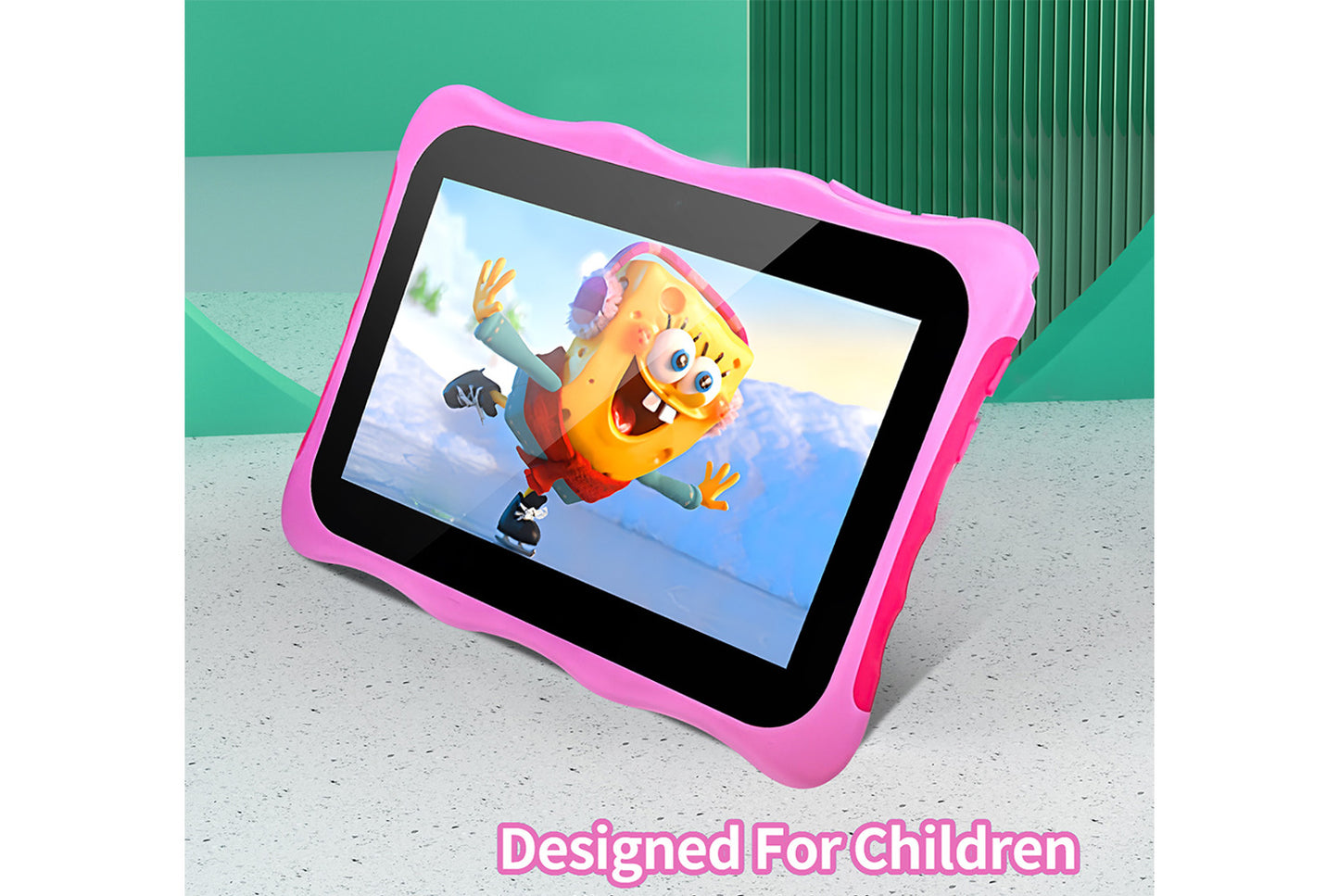 7-inch Kids Tablet with 1+16GB RAM, Two Colors Available