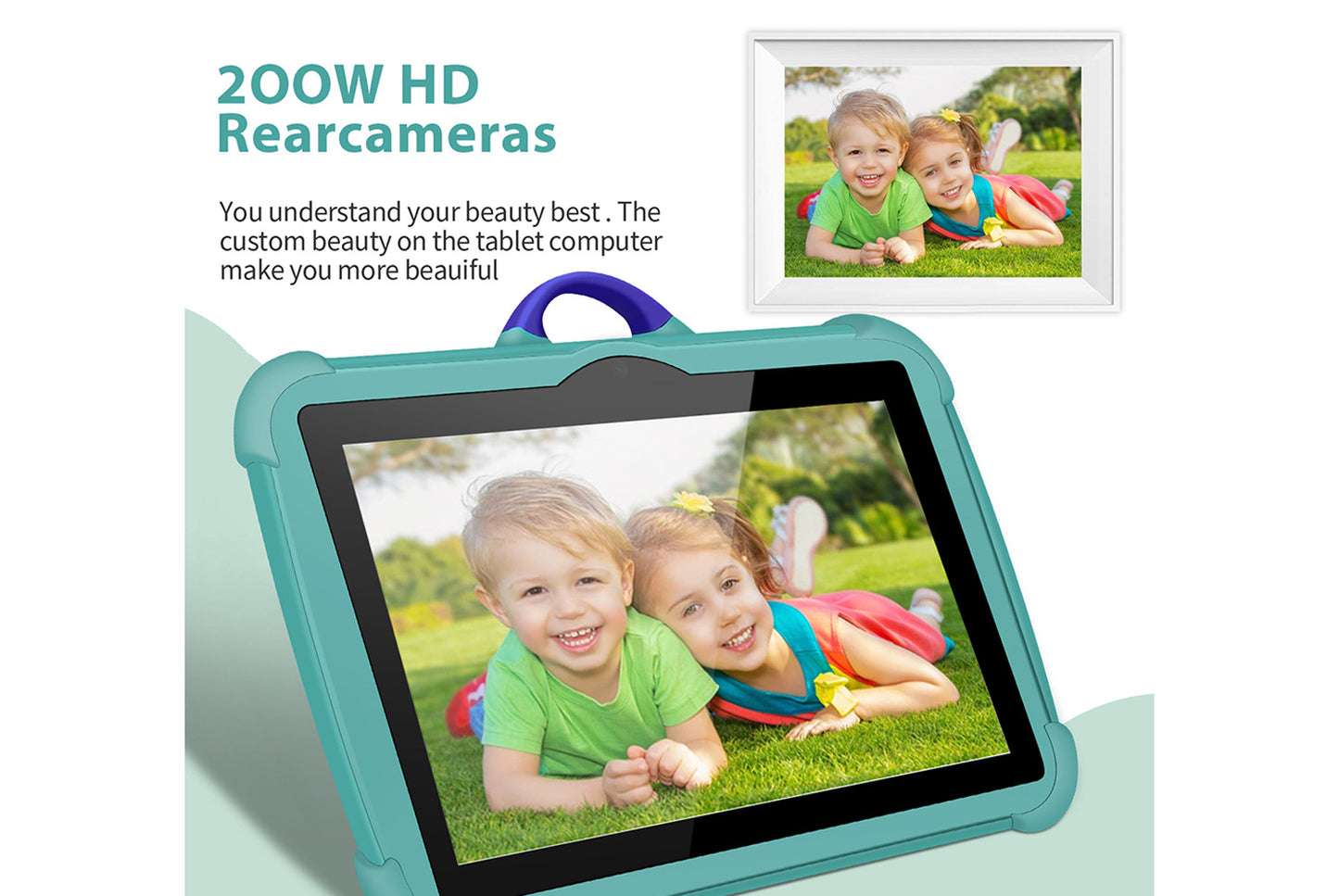 7-inch Kids' Tablet with Android 7.1, Shock-Resistant and Anti-Explosion Design
