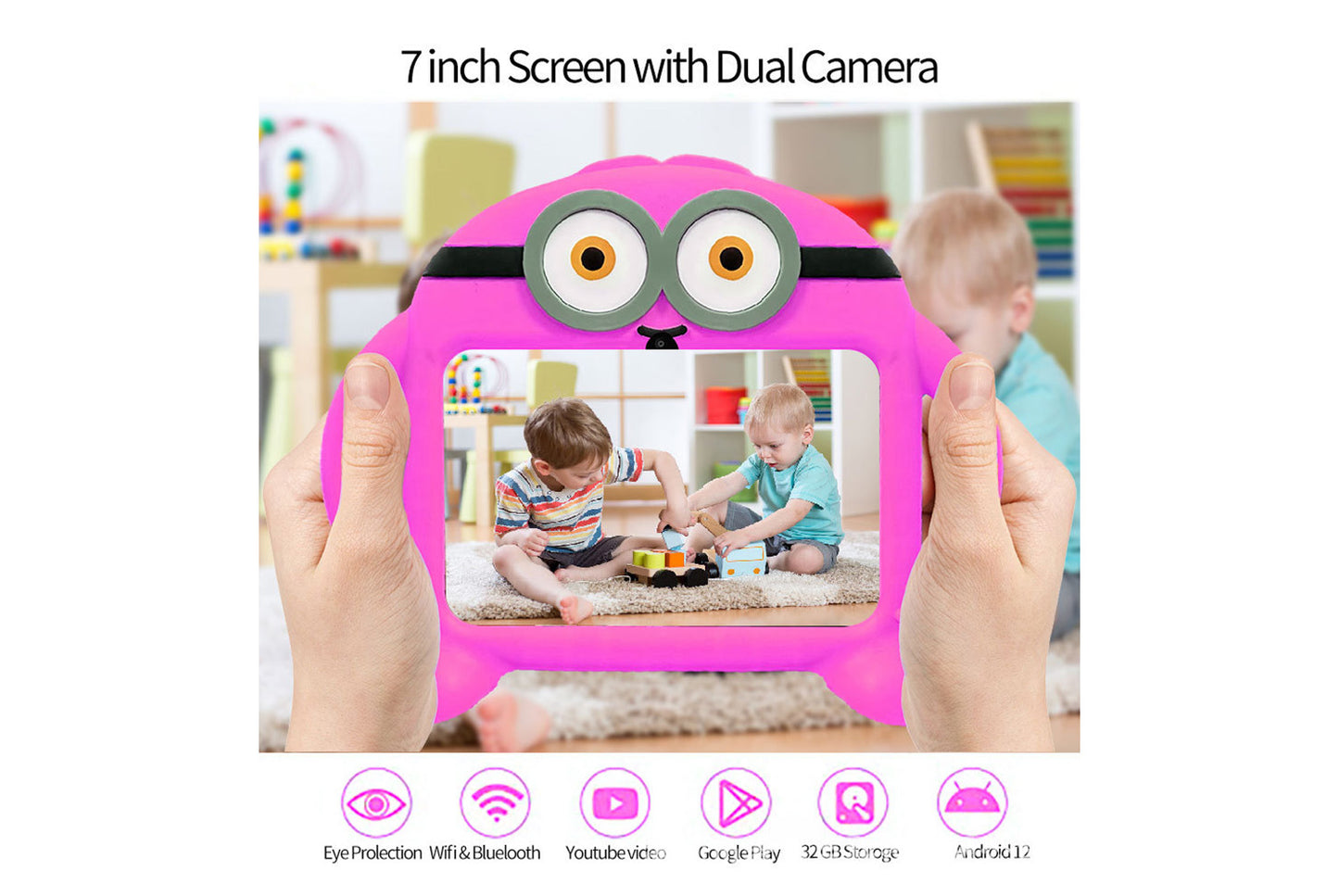 **7-inch Android Kids' Tablet (Wi-Fi Version) (Two Colors Available)**
