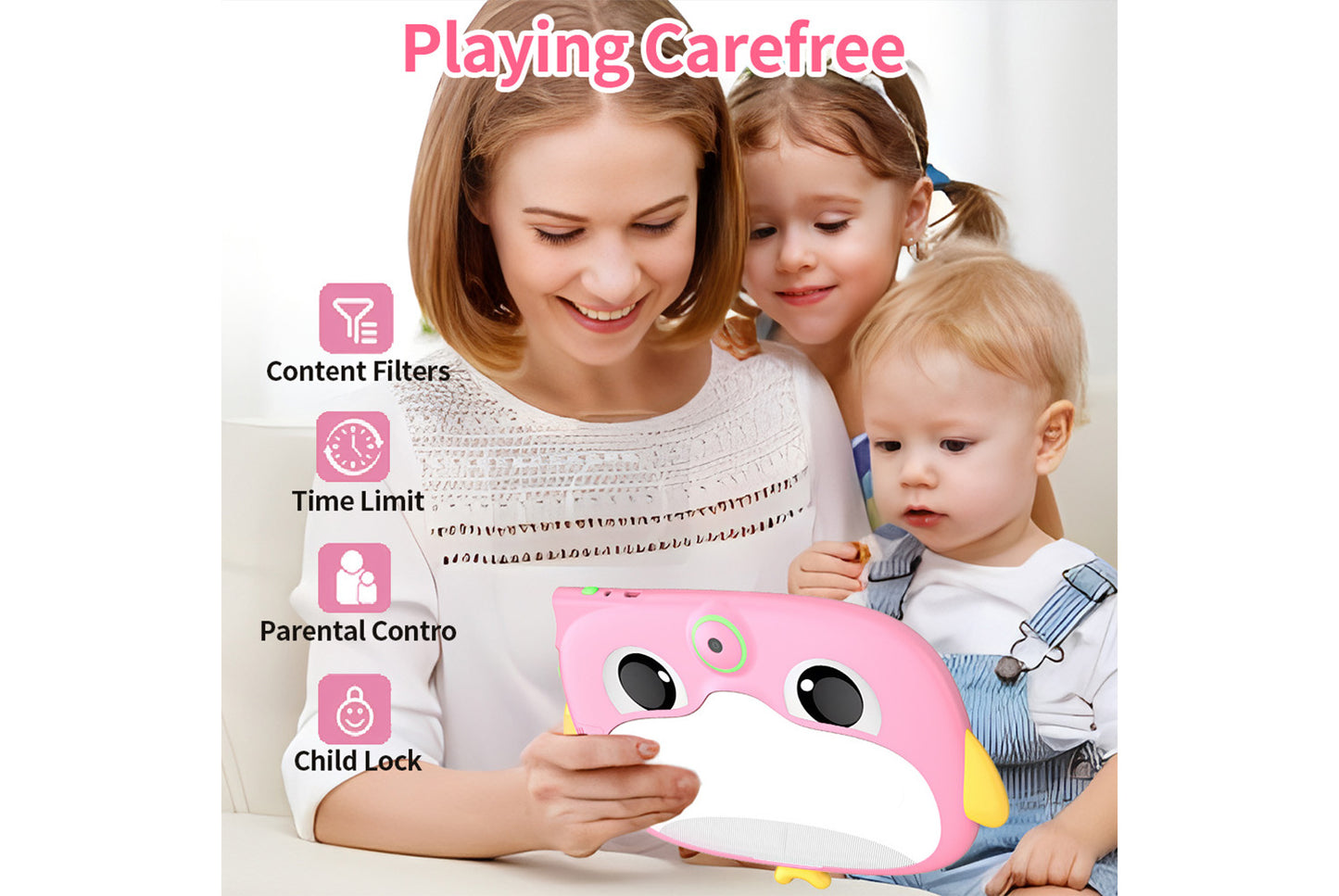 **7-inch drop-resistant children's tablet